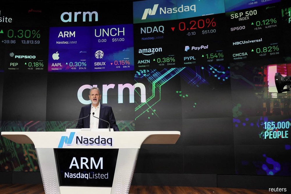 SoftBank's Arm soars nearly 25 in market debut to US65b valuation